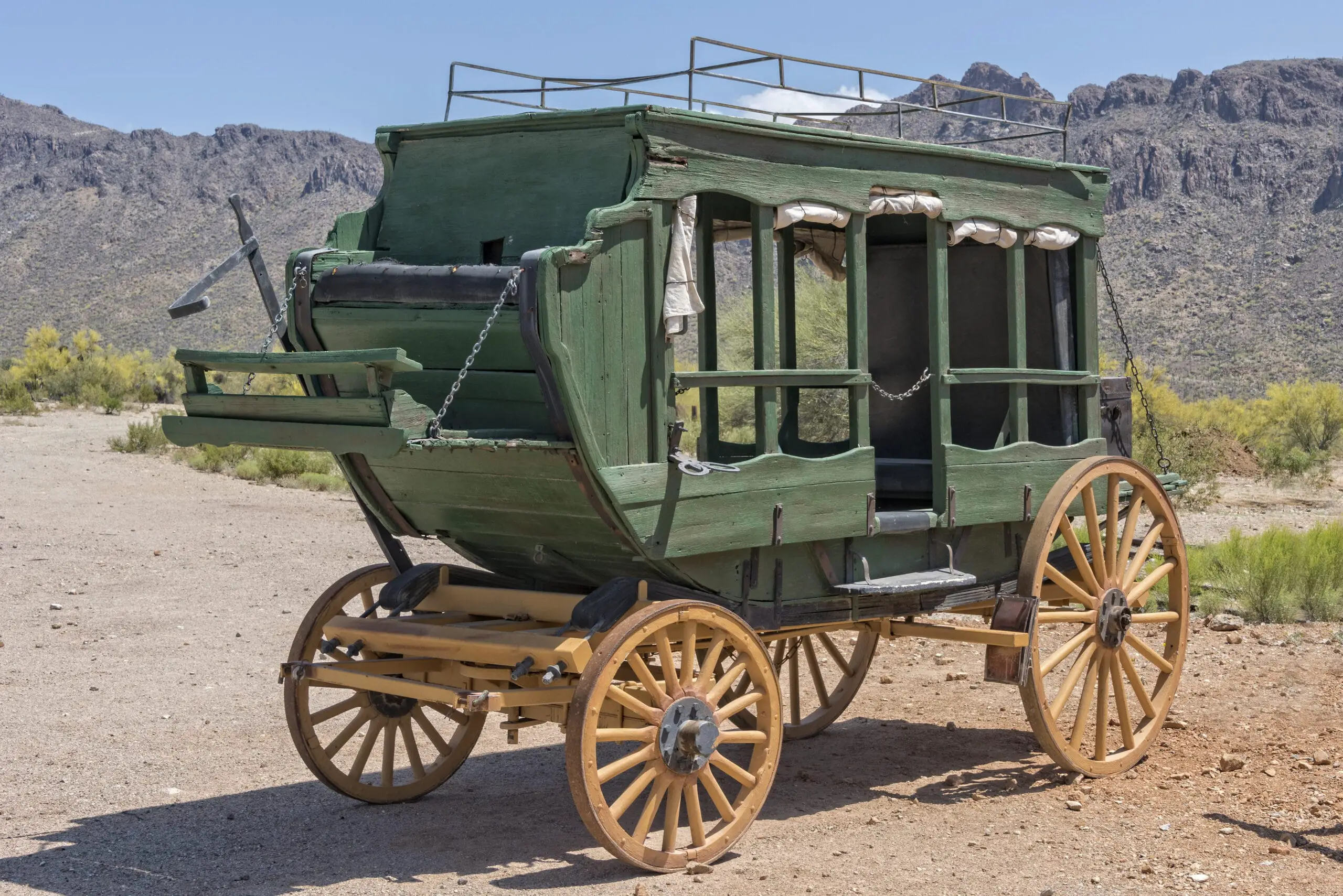 Old Western Stage Coach