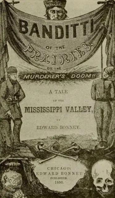 Banditti Of The Prairies Bonney 1850