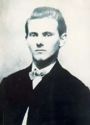 Jesse James When He Was Young.