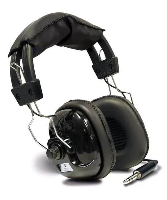 Fisher Stereo Metal Detecting Headphones black.