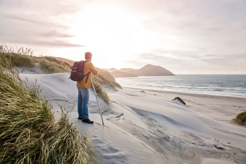 Man at the beach