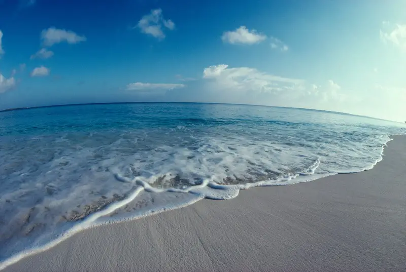 Tide on a beach