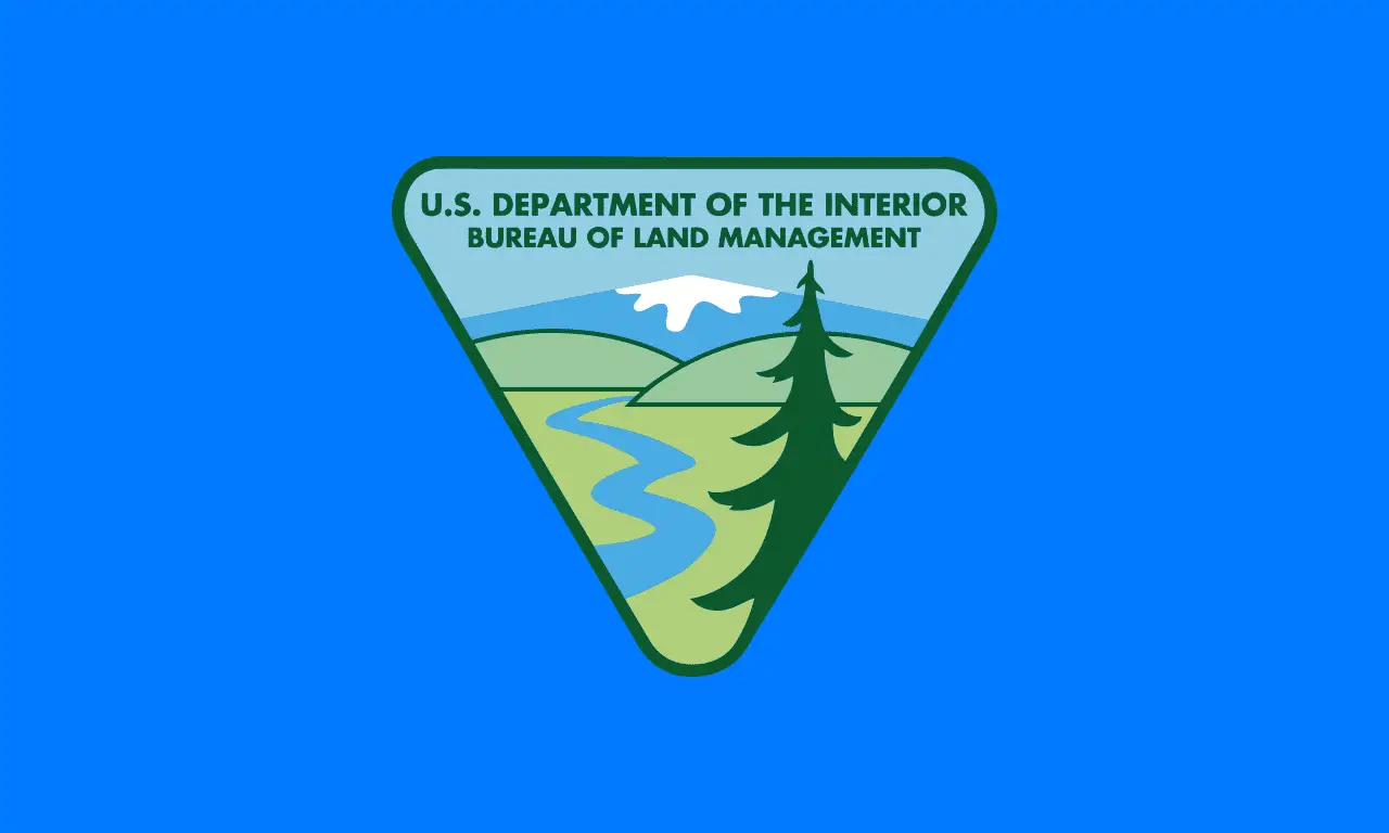 Flag of the U.S. Bureau of Land Management.