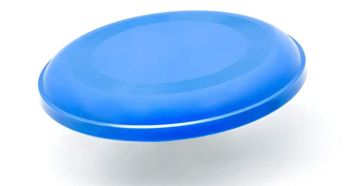 Blue frisbee