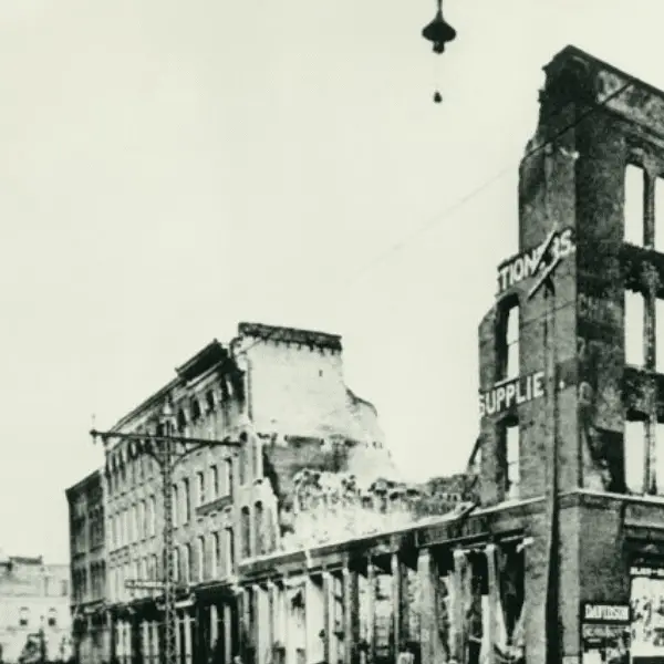 Third Ward Fire Building Remnants