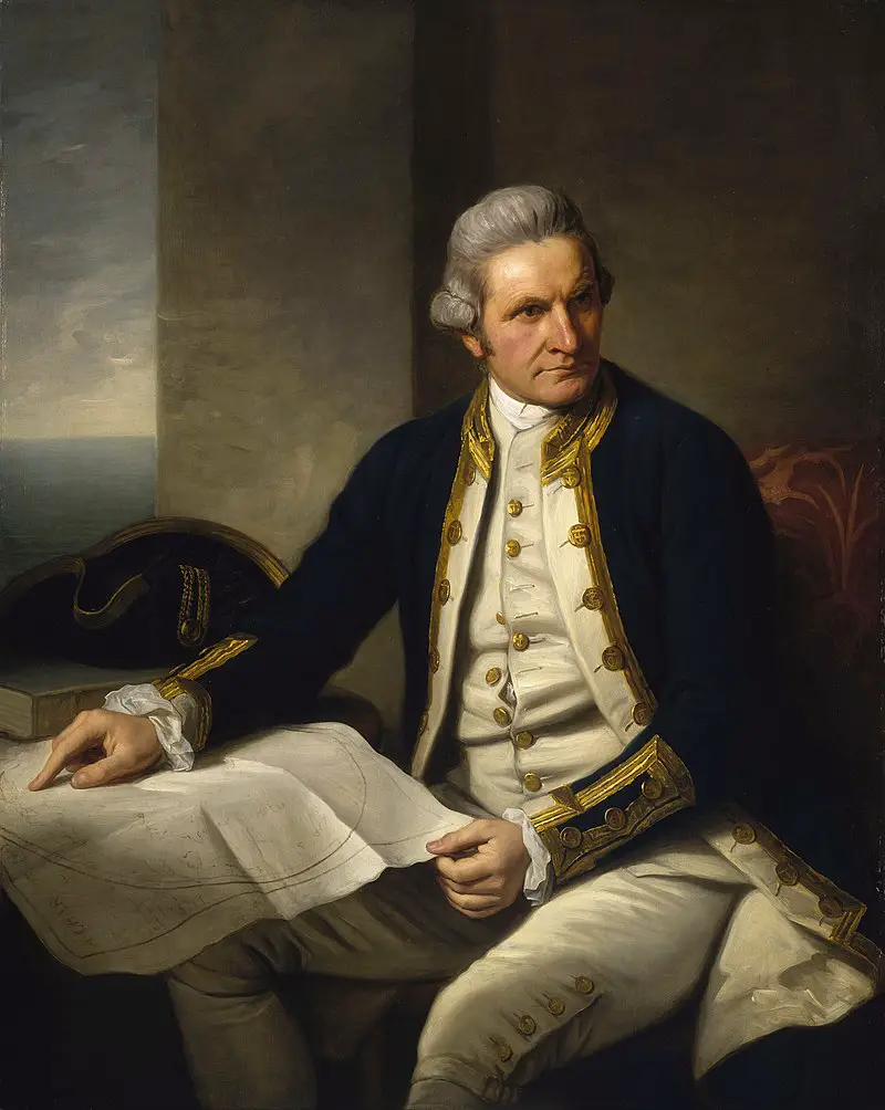 Captain James Cooks Portrait