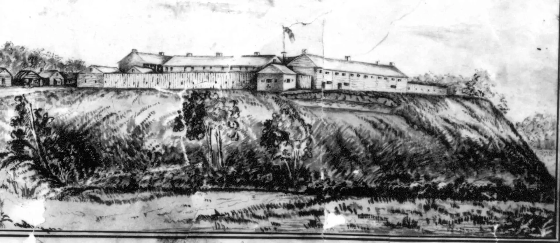 Fort Atkinson Iowa Reynolds Sketch