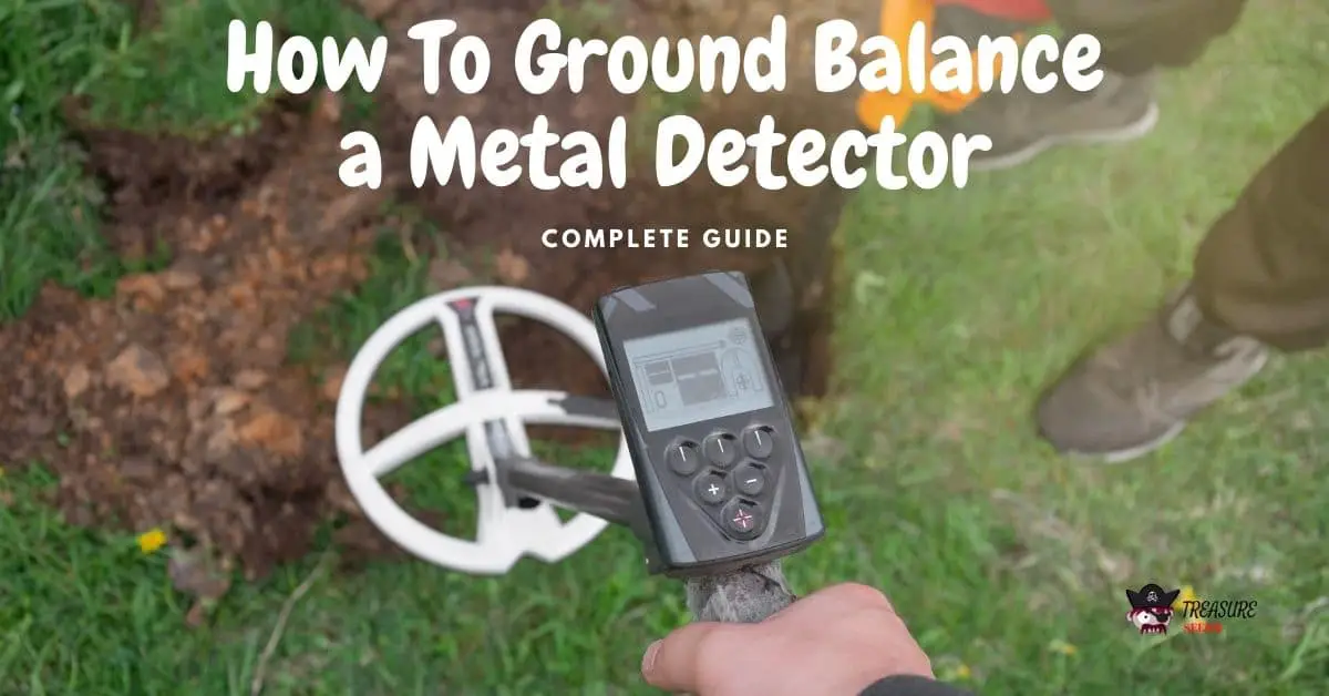 Close up of a metal detector - How To Ground Balance a Metal Detector
