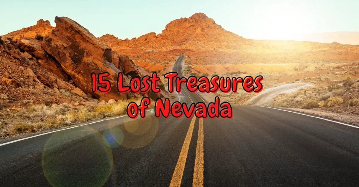 Roadway Through Mountains In Nevada - Lost Treasures of Nevada