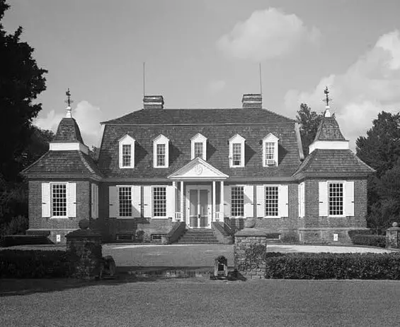 Mulberry Plantation House circa 1970