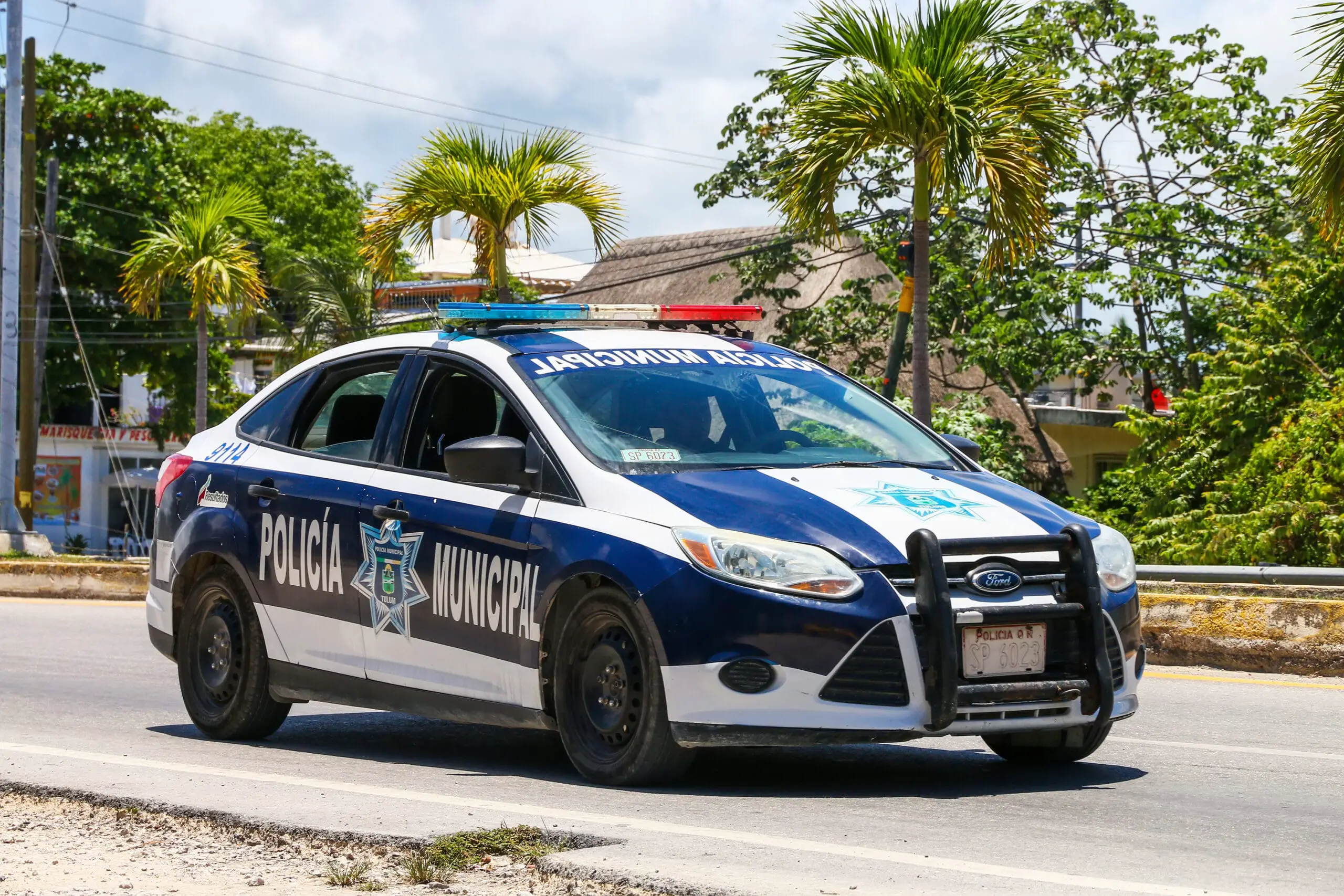 Ford Focus Mexican Police Car