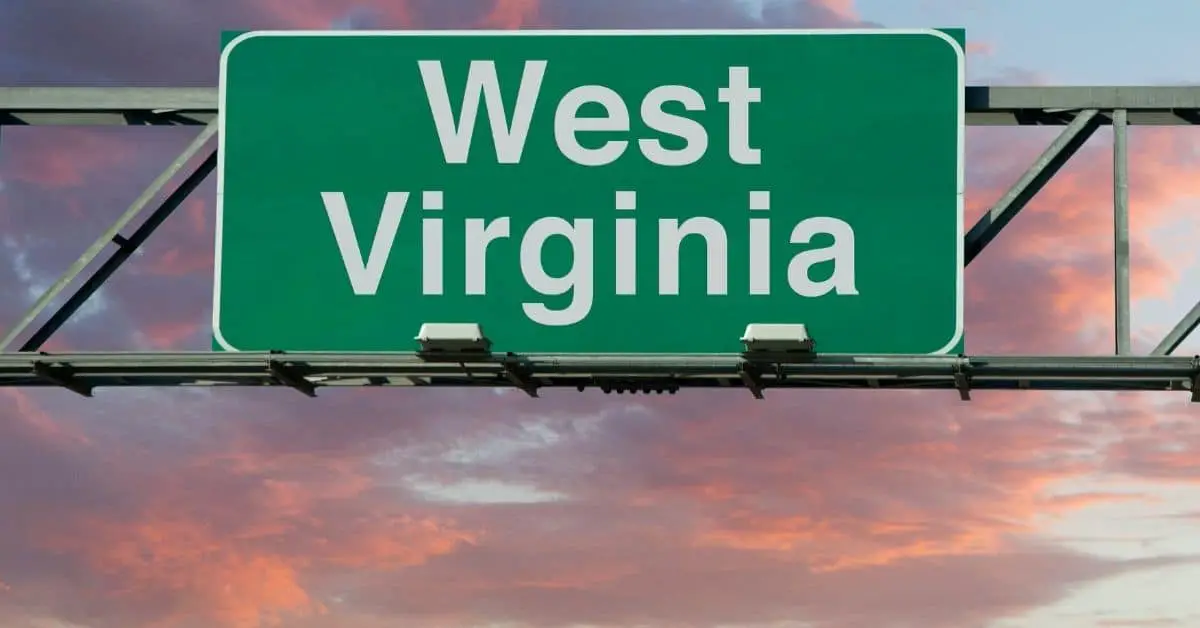 West Virginia Road Sign